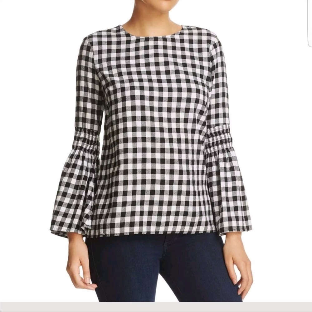 NWT Gingham Top